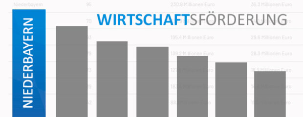 Wirtschaftsförderung: Niederbayern erneut Spitzenreiter