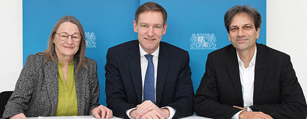 Maria Schiederer, RP Rainer Haselbeck, Oliver Seischab